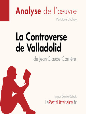 cover image of La Controverse de Valladolid de Jean-Claude Carrière (Fiche de lecture)